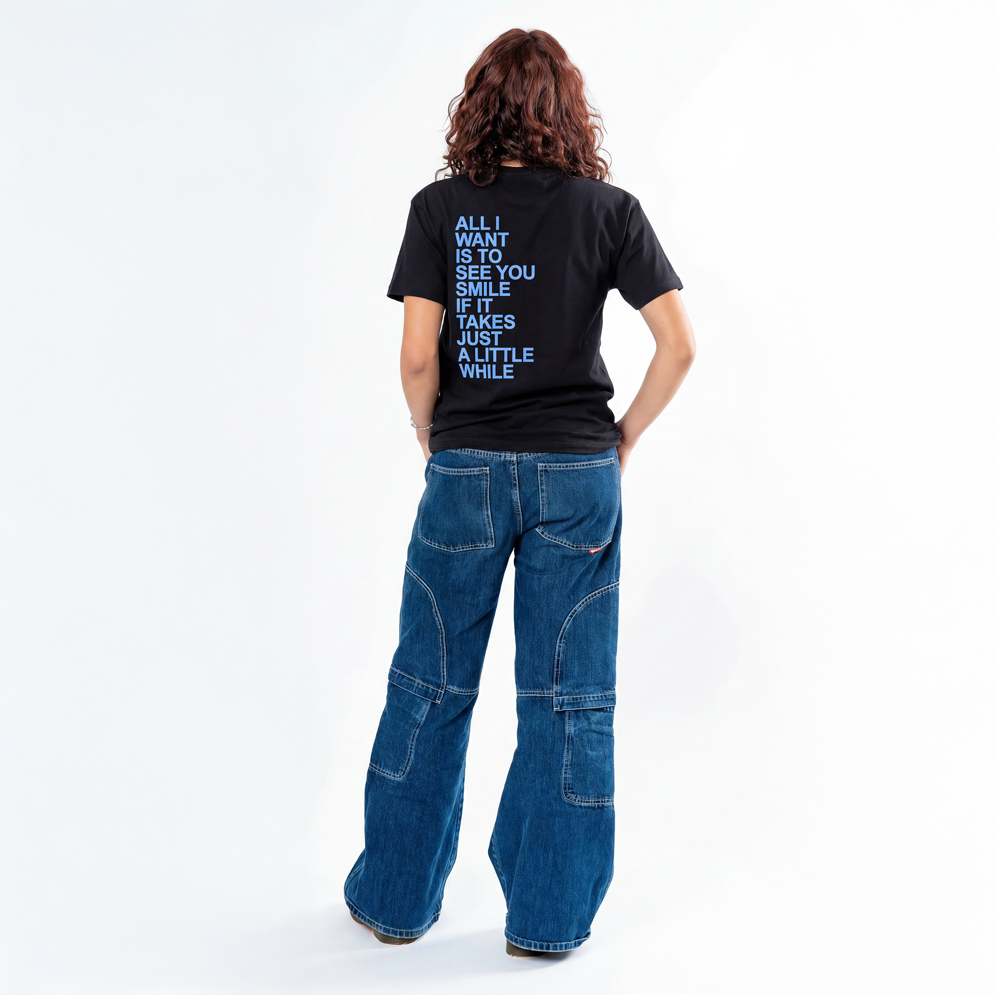 Christine McVie: Don't Stop Lyric Tee (Black) Back Women