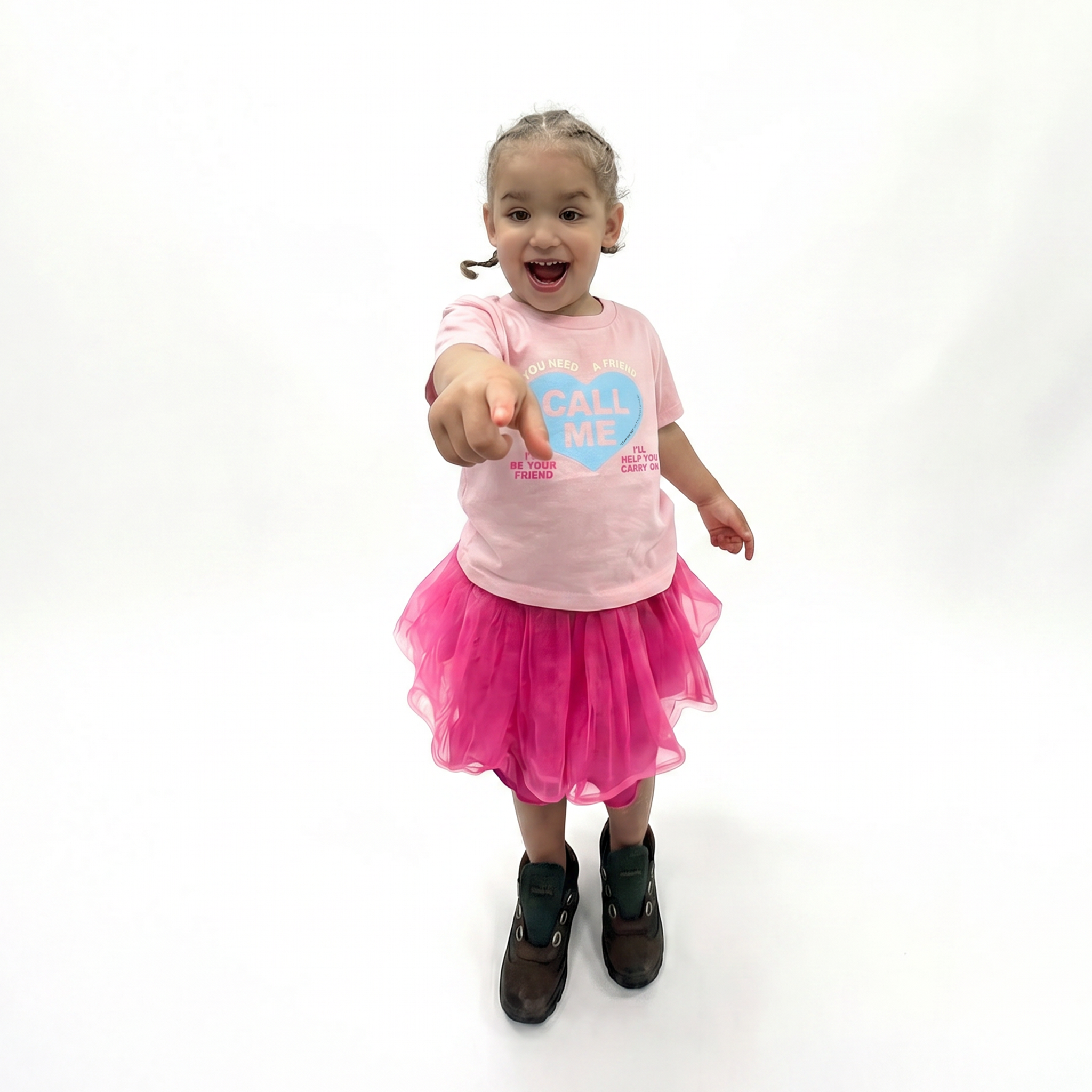 Bill Withers: Lean on Me Youth Tee (Pink)