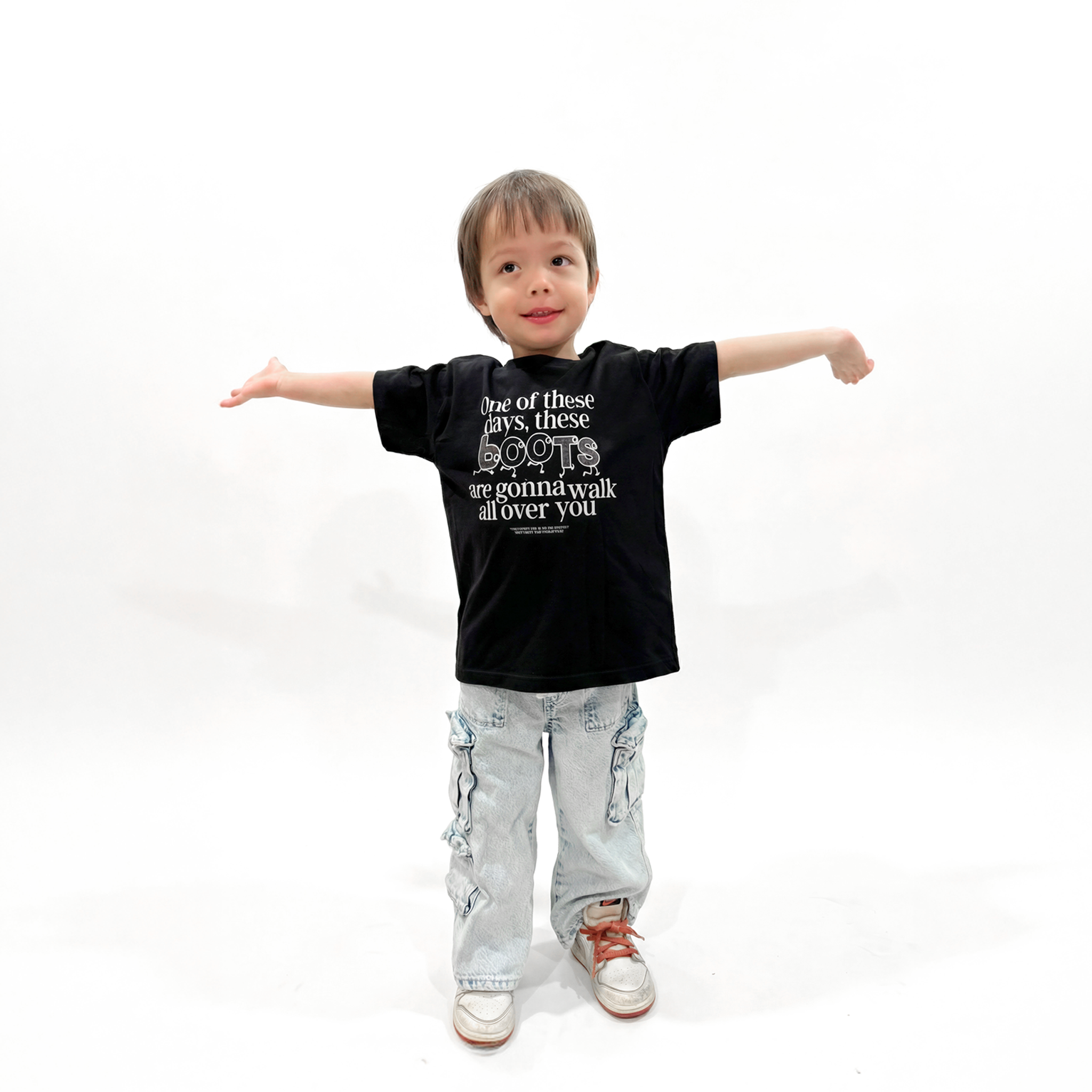 Lee Hazlewood: These Boots Are Made for Walkin' Youth Tee (Black)