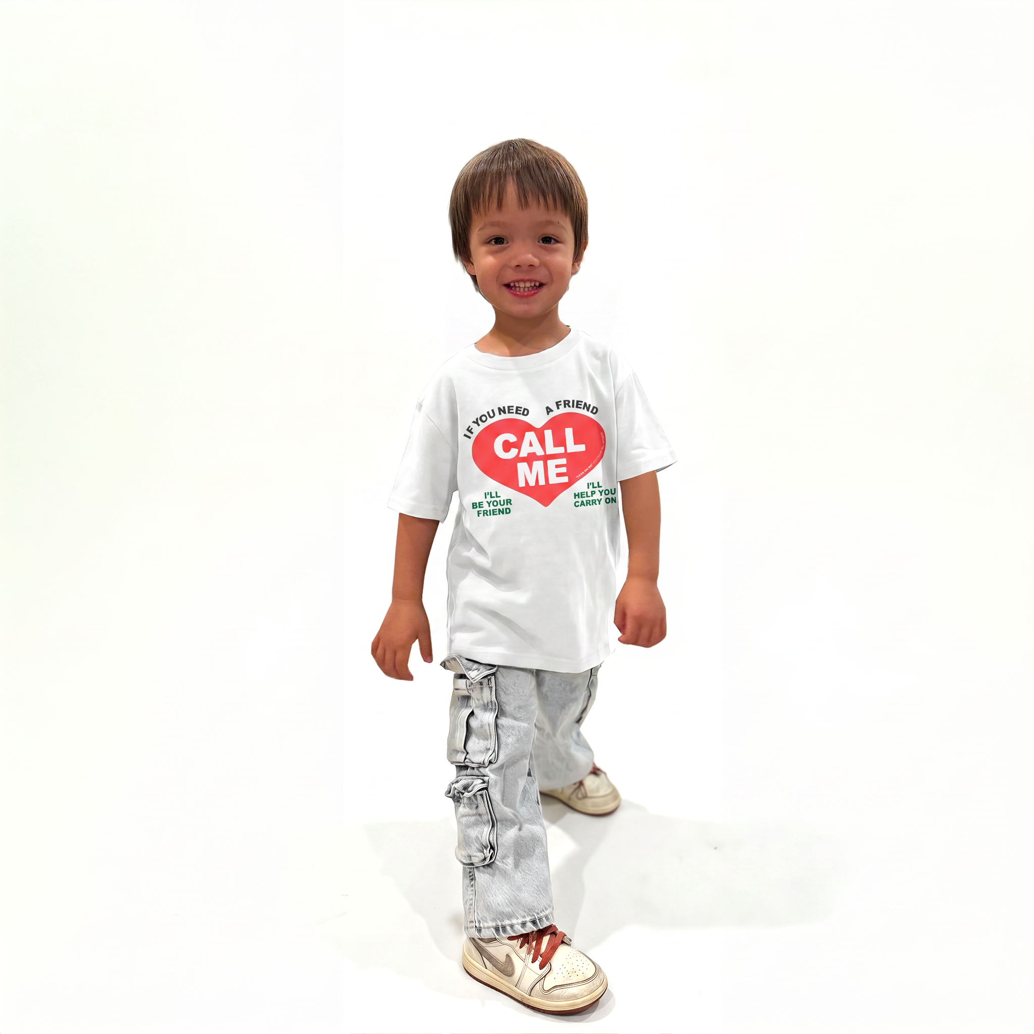 Bill Withers: Lean on Me Youth Tee (White)