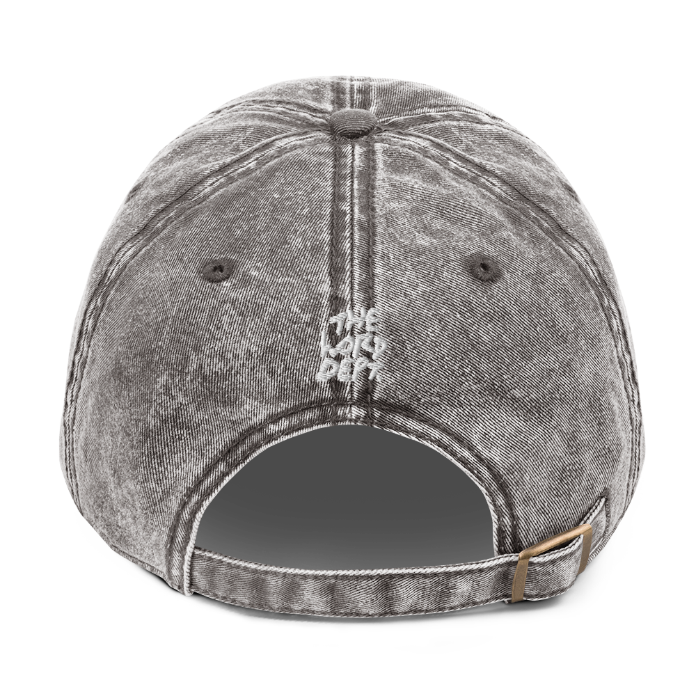 Bill Withers: Lean On Me Lyric Dad Hat (Charcoal) Back
