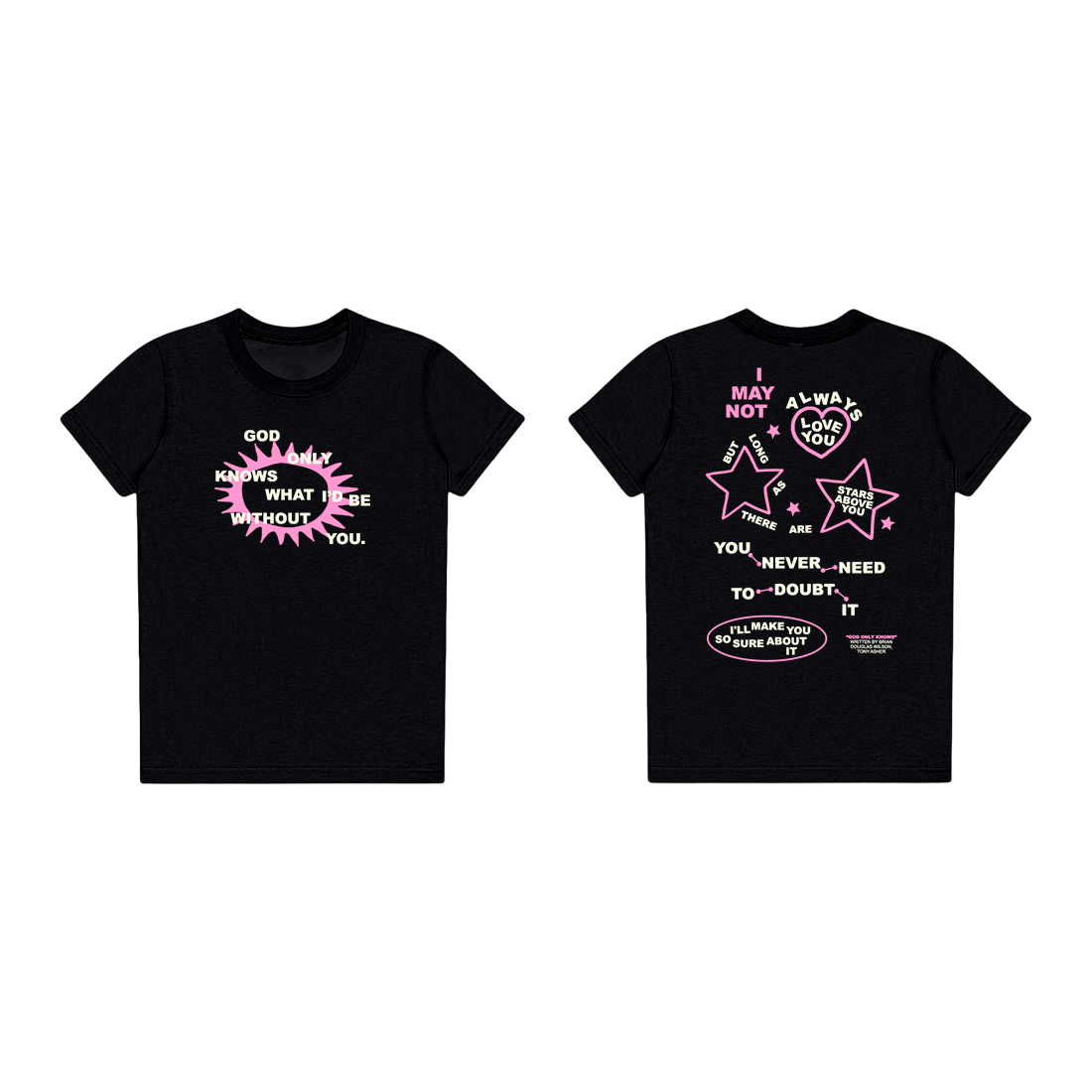 Brian Wilson: God Only Knows Youth Tee (Black)