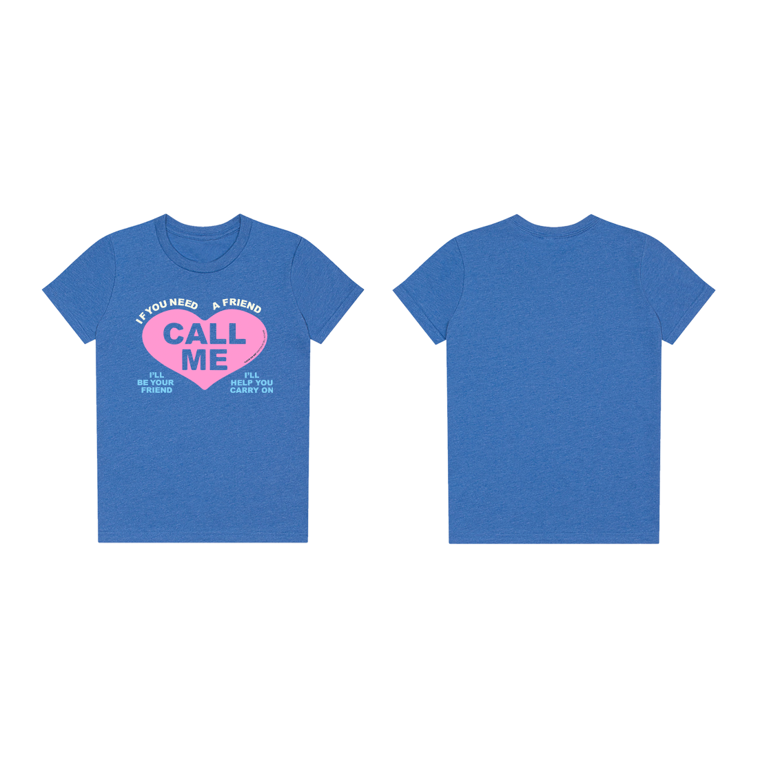 Bill Withers: Lean on Me Toddler Tee (Heather Columbia Blue)