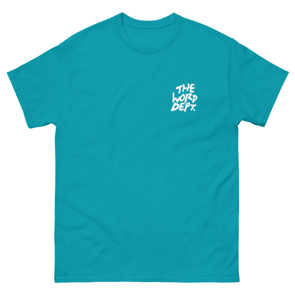 Logo Lock Up Tee (Tropical Blue)