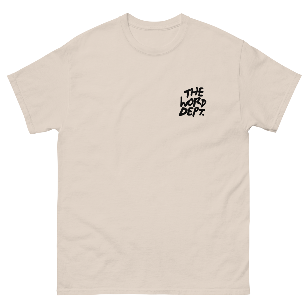 Logo Lock Up Tee (Natural)